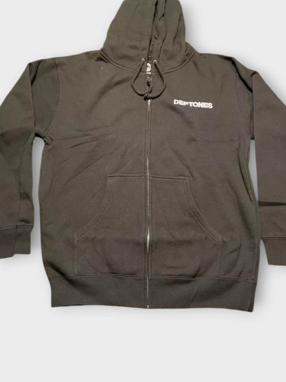 Authentic Deftones “CREW” Zip-Up Hoodie – Size Small – NWOT 🐎